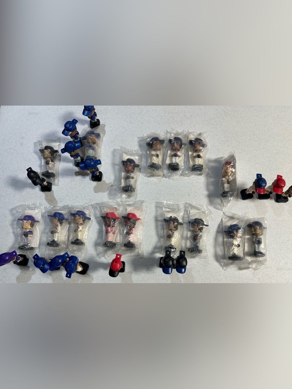 Mini Bobblehead MLB Upper Deck Co/Fotobal Baseball mixed Vintage Lot 2002-2003